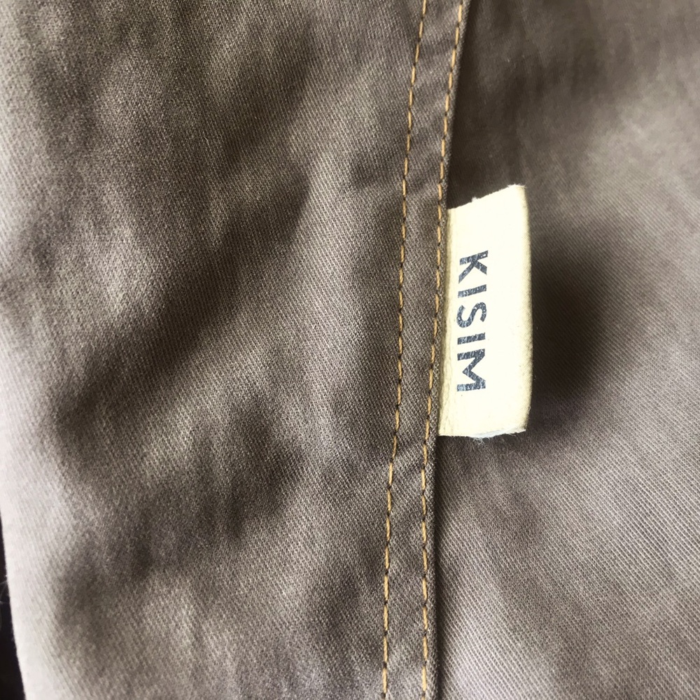 Kisim fabric Cube in Taupe